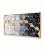 Multicolour Engineered Wood Art Print