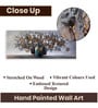Multicolour Engineered Wood  Art Print