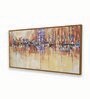 Multicolour Engineered Wood Art Print