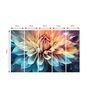 Multicolour Engineered Wood (Set of 5) Framed Art Panels
