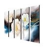 Multicolour Engineered Wood (Set of 5) Framed Art Panels