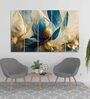 Multicolour Engineered Wood (Set of 5) Framed Art Panels