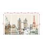Multicolour Engineered Wood (Set of 5) Framed Art Panels