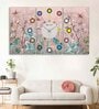 Mariana Multicolour Engineered Wood Wall Clock