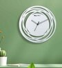 Jumilla White Engineered Wood Wall Clock
