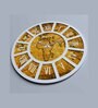 Berlin Mustard Engineered Wood Wall Clock