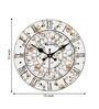 Matrix White Engineered Wood Wall Clock