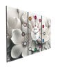 Turin Multicolour Engineered Wood Wall Clock
