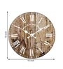 Kingston Brown Engineered Wood Wall Clock