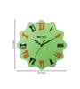 Bayberry Green Engineered Wood Wall Clock