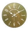 Margaux Green Engineered Wood Wall Clock