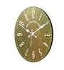 Margaux Green Engineered Wood Wall Clock