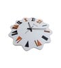 Imprisoned White Engineered Wood Wall Clock