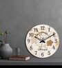 Braco Multicolour Engineered Wood Wall Clock