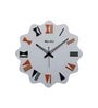 Imprisoned White Engineered Wood Wall Clock