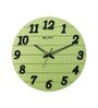 Sergio Green Engineered Wood Wall Clock