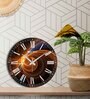 Antonio Brown Engineered Wood Wall Clock