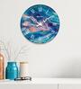 Triad Multicolour Engineered Wood Wall Clock