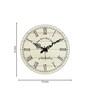 Alice Multicolour Engineered Wood Wall Clock
