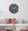 Amora Grey Engineered Wood Wall Clock