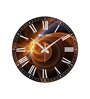 Antonio Brown Engineered Wood Wall Clock