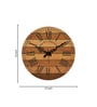 Montage Multicolour Engineered Wood Wall Clock