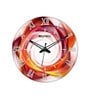 Crawler Multicolour Engineered Wood Wall Clock