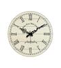 Alice Multicolour Engineered Wood Wall Clock