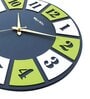 Almo Multicolour Engineered Wood Wall Clock