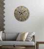 Mackay Multicolour Engineered Wood Wall Clock
