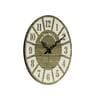 Bunsen Multicolour Engineered Wood Wall Clock