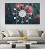 Como Multicolour Engineered Wood Wall Clock