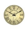 Maloto Cream Engineered Wood Wall Clock