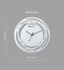 Jumilla White Engineered Wood Wall Clock