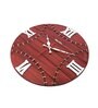 Alias Brown Engineered Wood Wall Clock