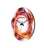 Crawler Multicolour Engineered Wood Wall Clock