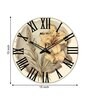 Katsu Multicolour Engineered Wood Wall Clock