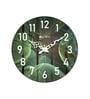 Patrice Multicolour Engineered Wood Wall Clock