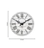 Gerard Multicolour Engineered Wood Wall Clock