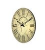 Maloto Cream Engineered Wood Wall Clock
