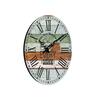 Porco Multicolour Engineered Wood Wall Clock