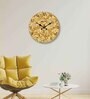 Lorenzo Brown Engineered Wood Wall Clock