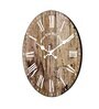 Kingston Brown Engineered Wood Wall Clock