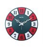 Reims Multicolour Engineered Wood Wall Clock