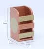 Multicolour Engineered Wood Pen Stand