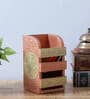 Multicolour Engineered Wood Pen Stand