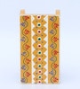 Multicolour Engineered Wood Pen Stand