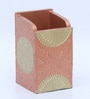 Multicolour Engineered Wood Pen Stand