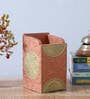 Multicolour Engineered Wood Pen Stand