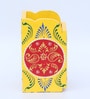 Yellow & Red Engineered Wood Pen Stand